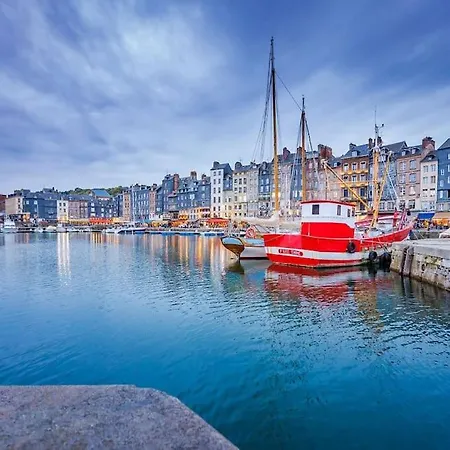 Apartment Air-conditioned Appart Cocon Honfleur Parking Fibre